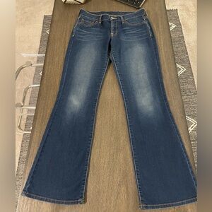 Lucky Brand Dark Blue Flare Jeans - Good Condition